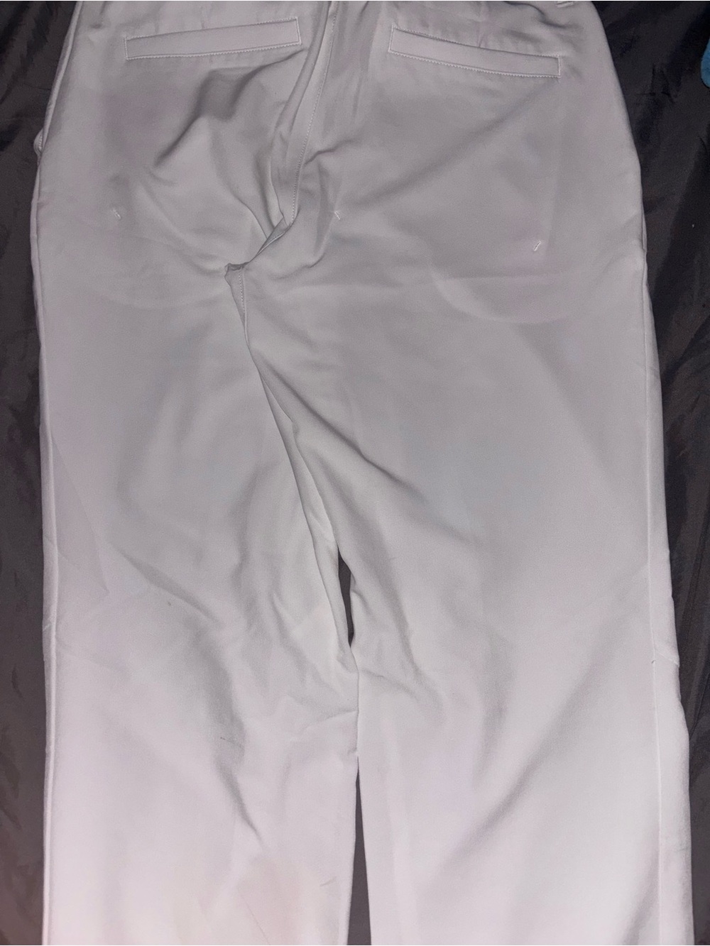 Nike Men's White Dress Pants - Slim Tailored Look